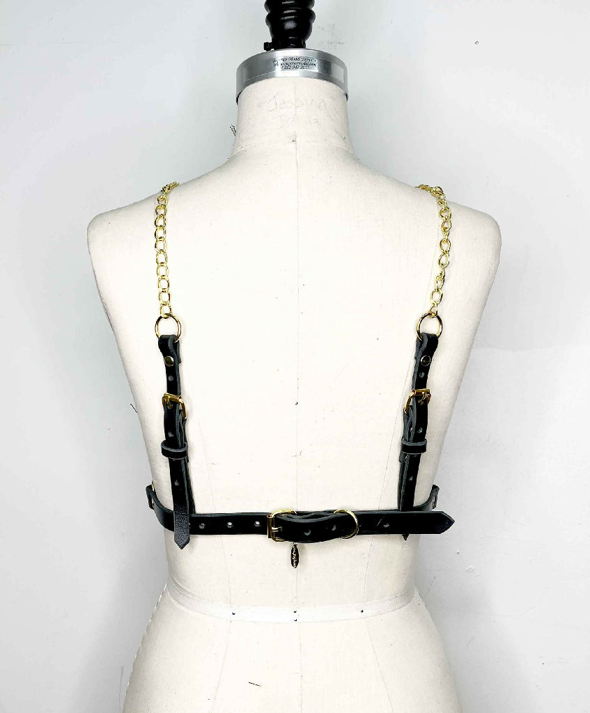 Archer-Underbust-Chain-Leather-Harness-4