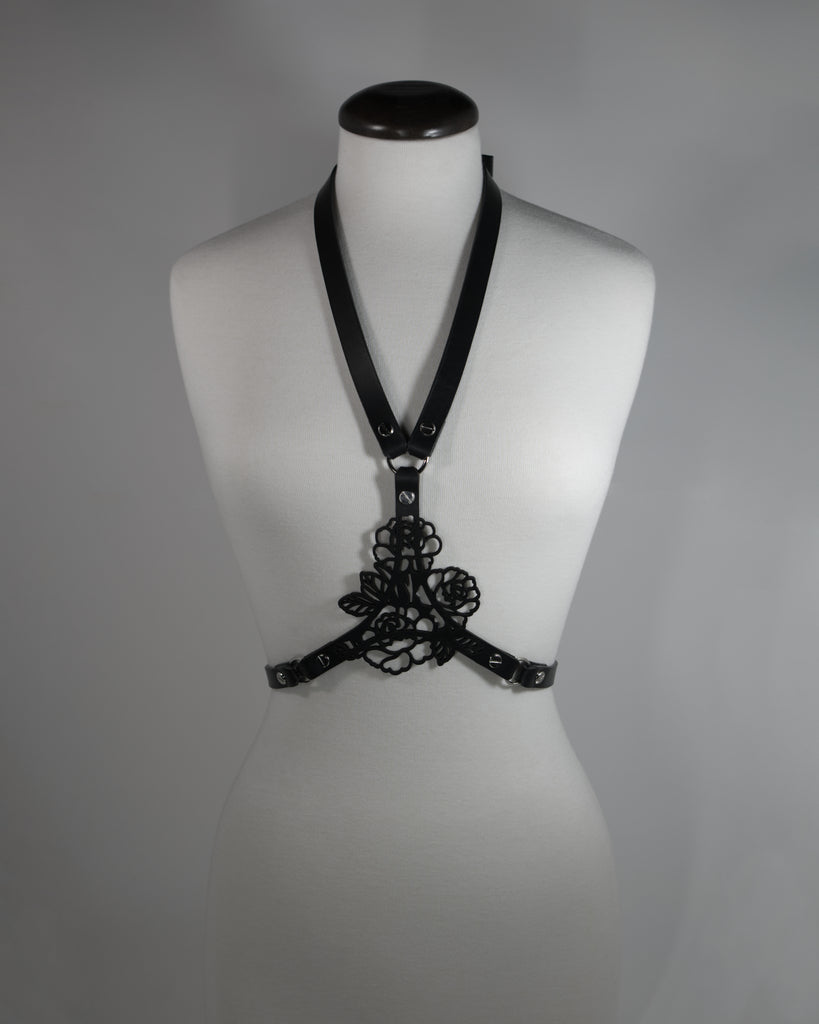 Flora Leather Harness