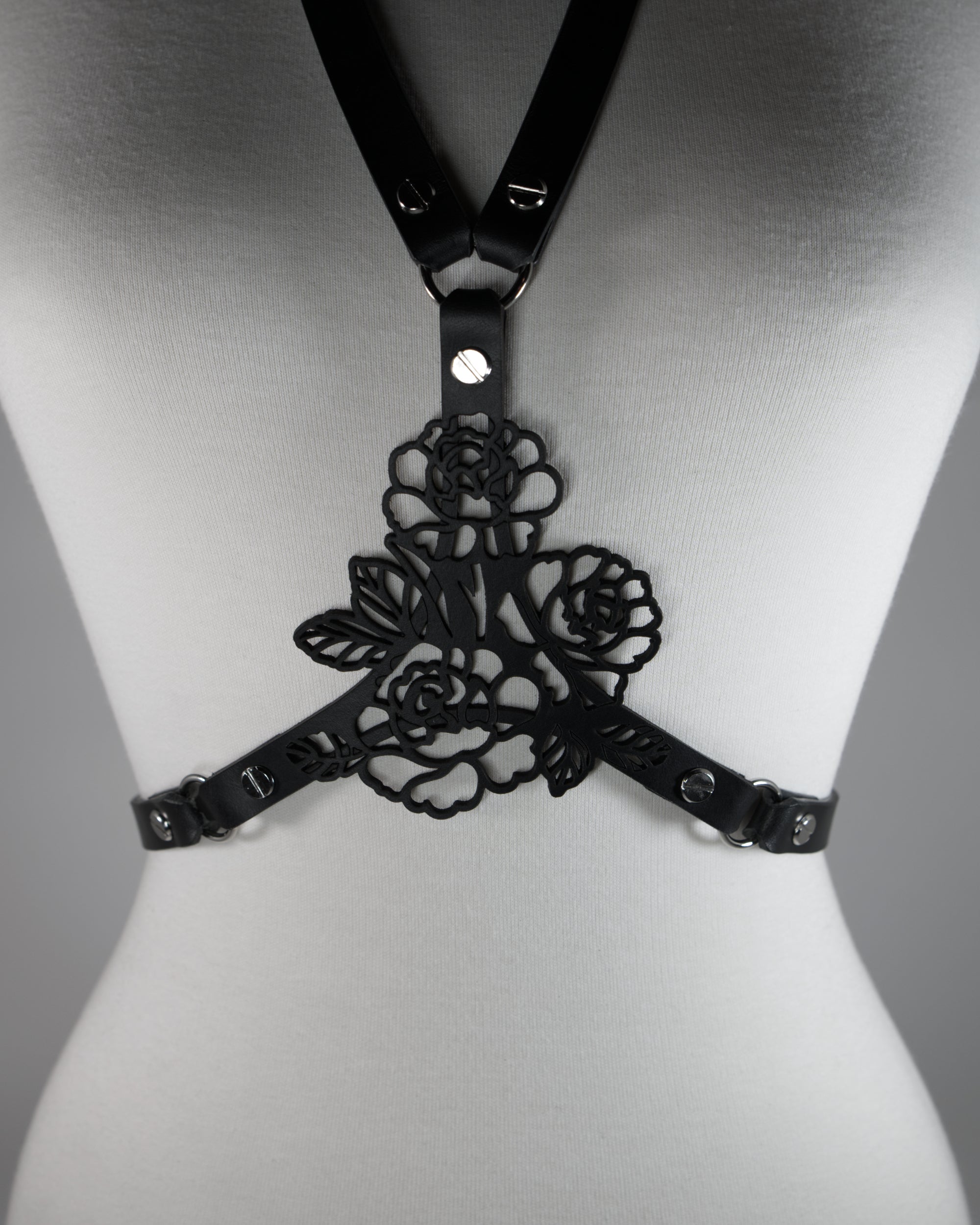 Flora Leather Harness