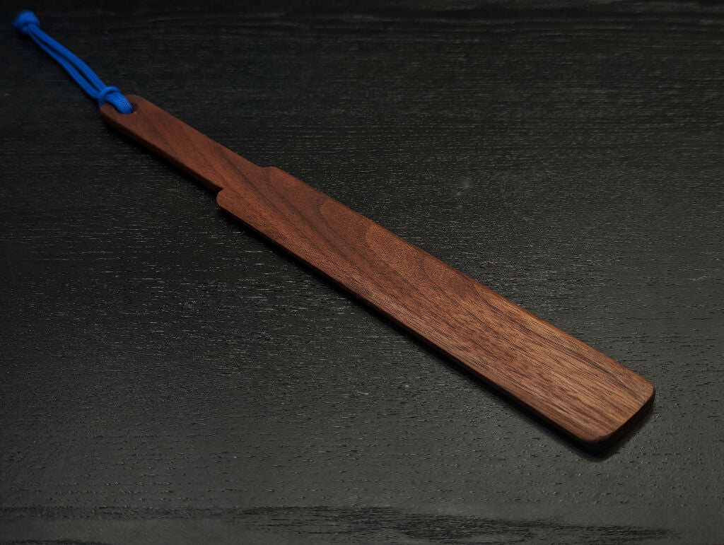 Mini Angled Walnut Spanking Paddle