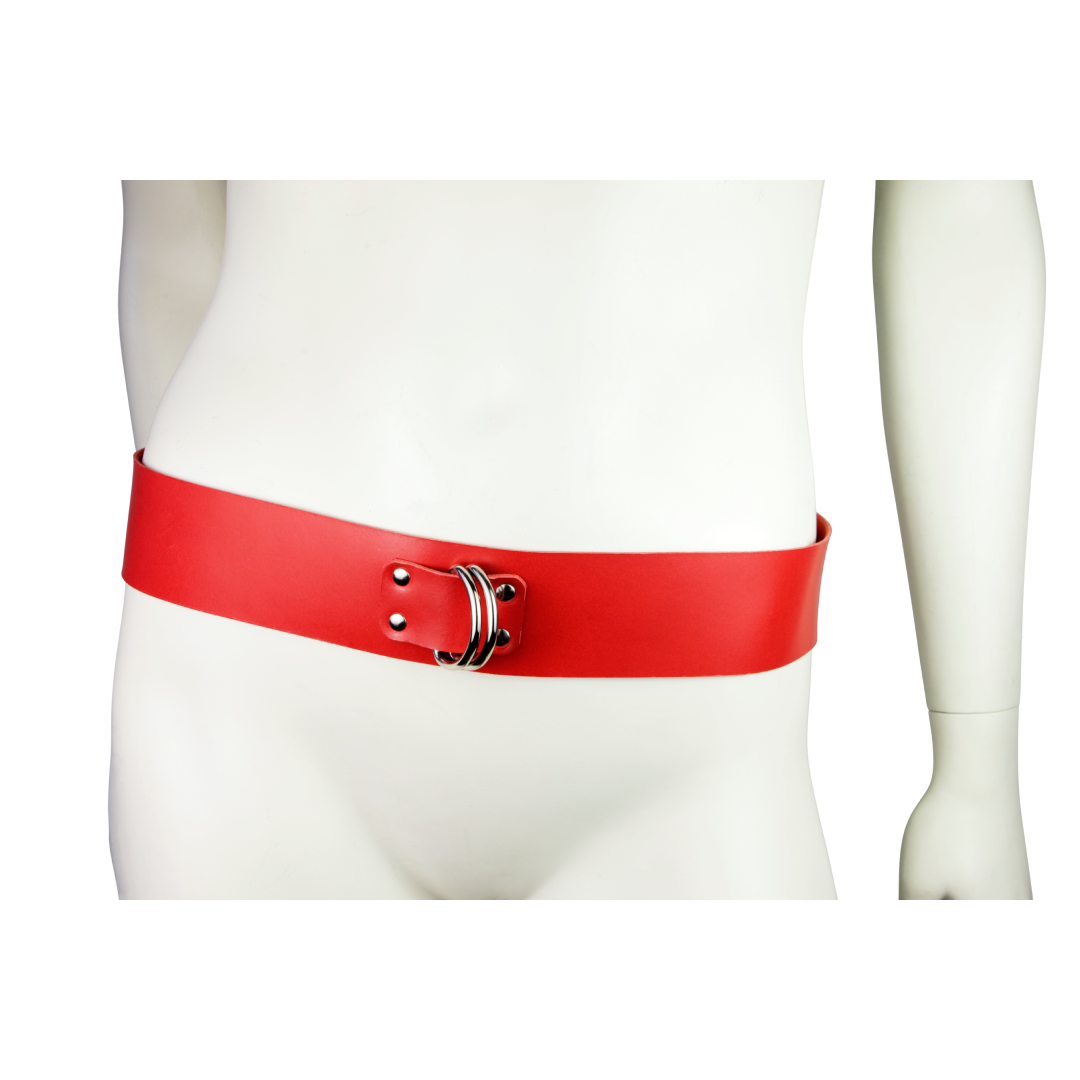 Leather Cuff Belt Set