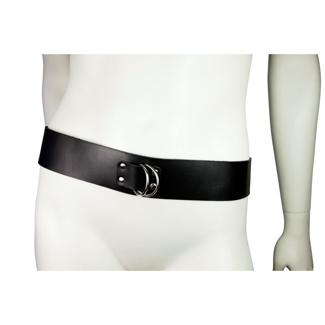 Leather Cuff Belt Set