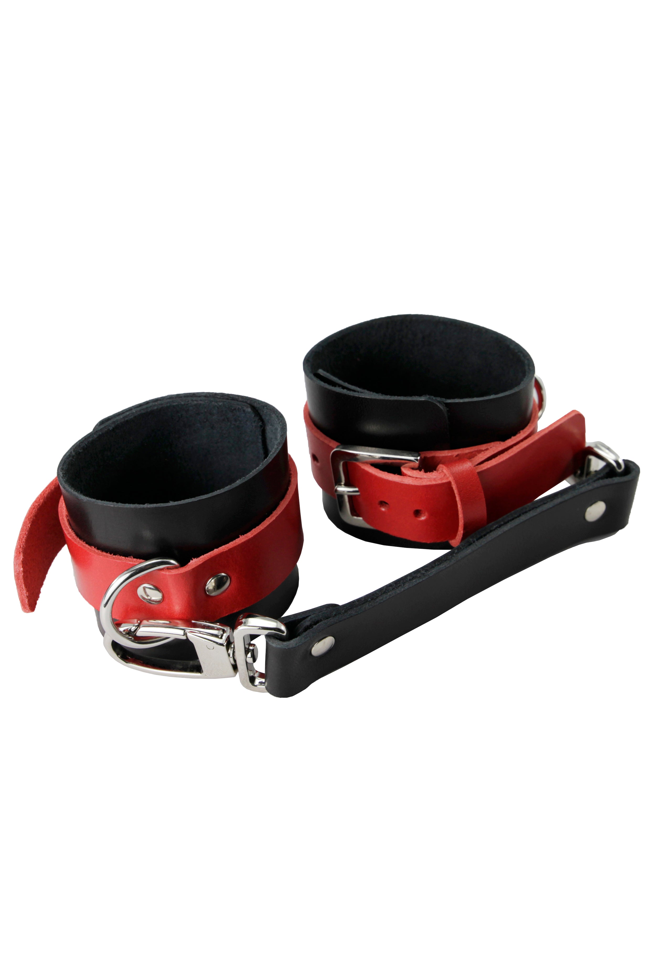 Leather Two-tone Cuffs