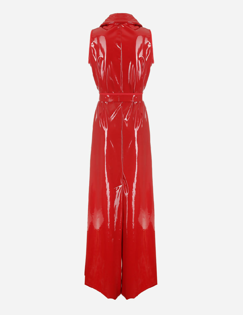 suknia_bezrekawnik_dracula_lateksowa_z_lacku_czerwona_unisex_fetish_tyl