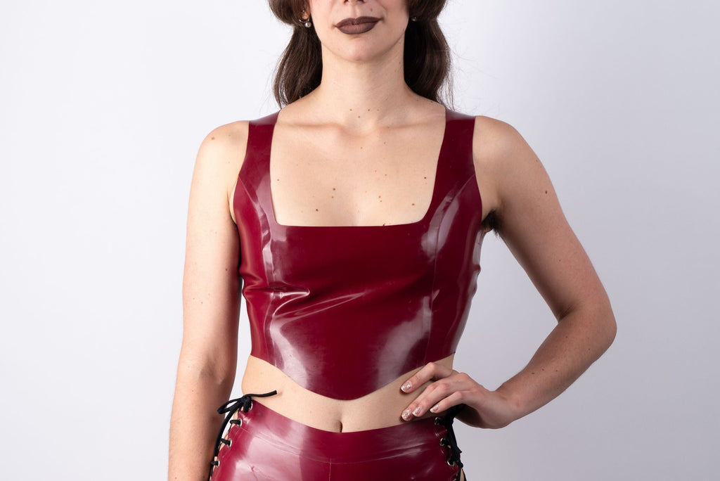 Vivienne Waistwood Latex Top