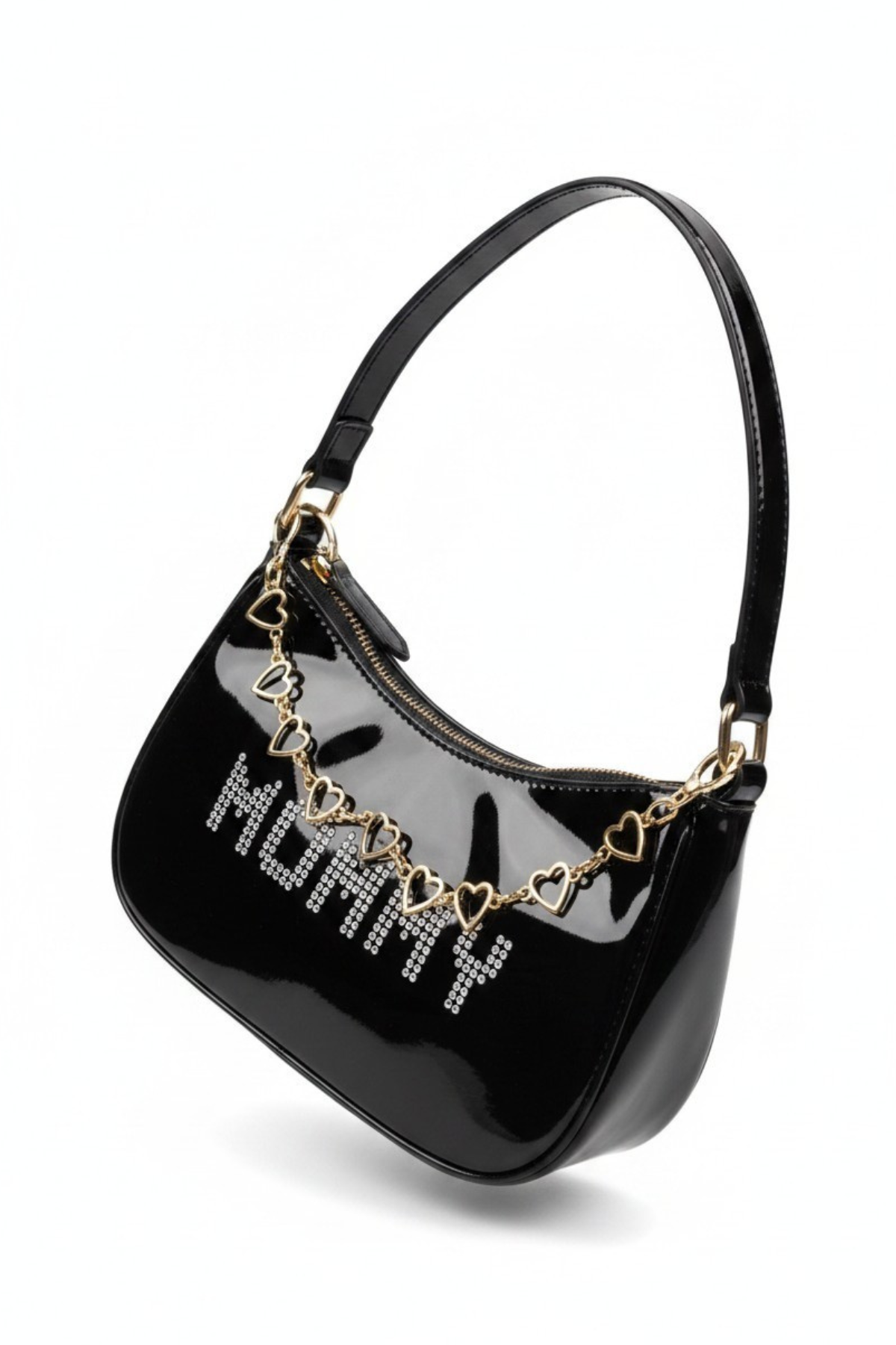 CREATE YOUR OWN “MOMMY” UPCYCLED RHINESTONE HANDBAG