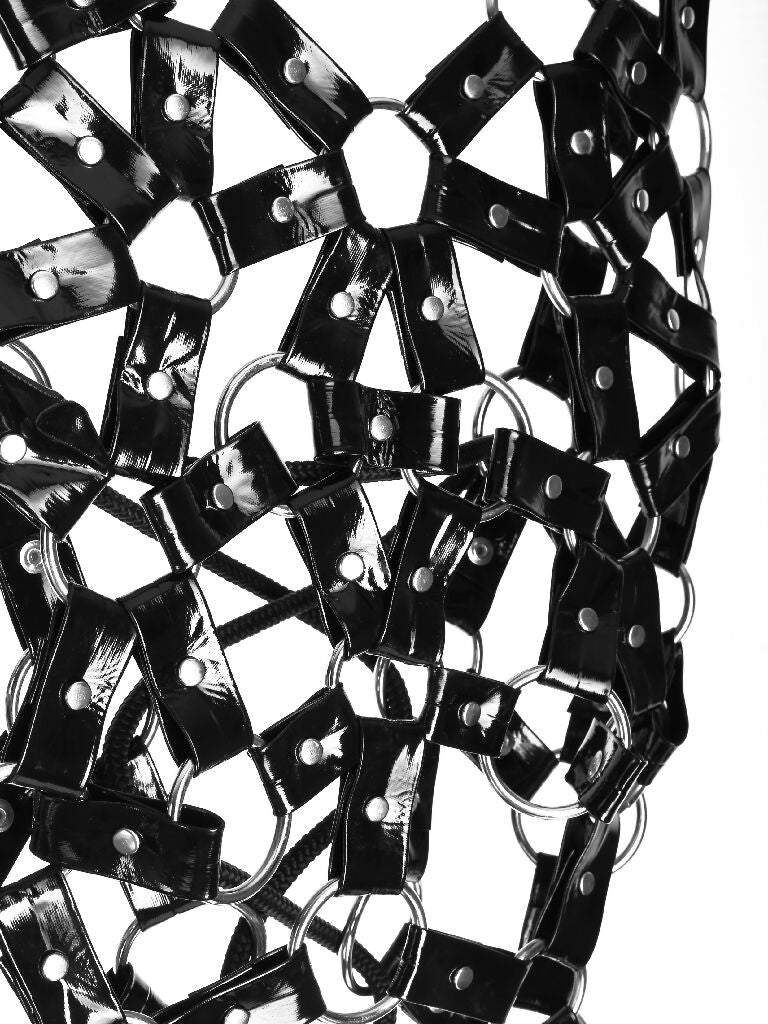 Corset harness made of lack BLACK