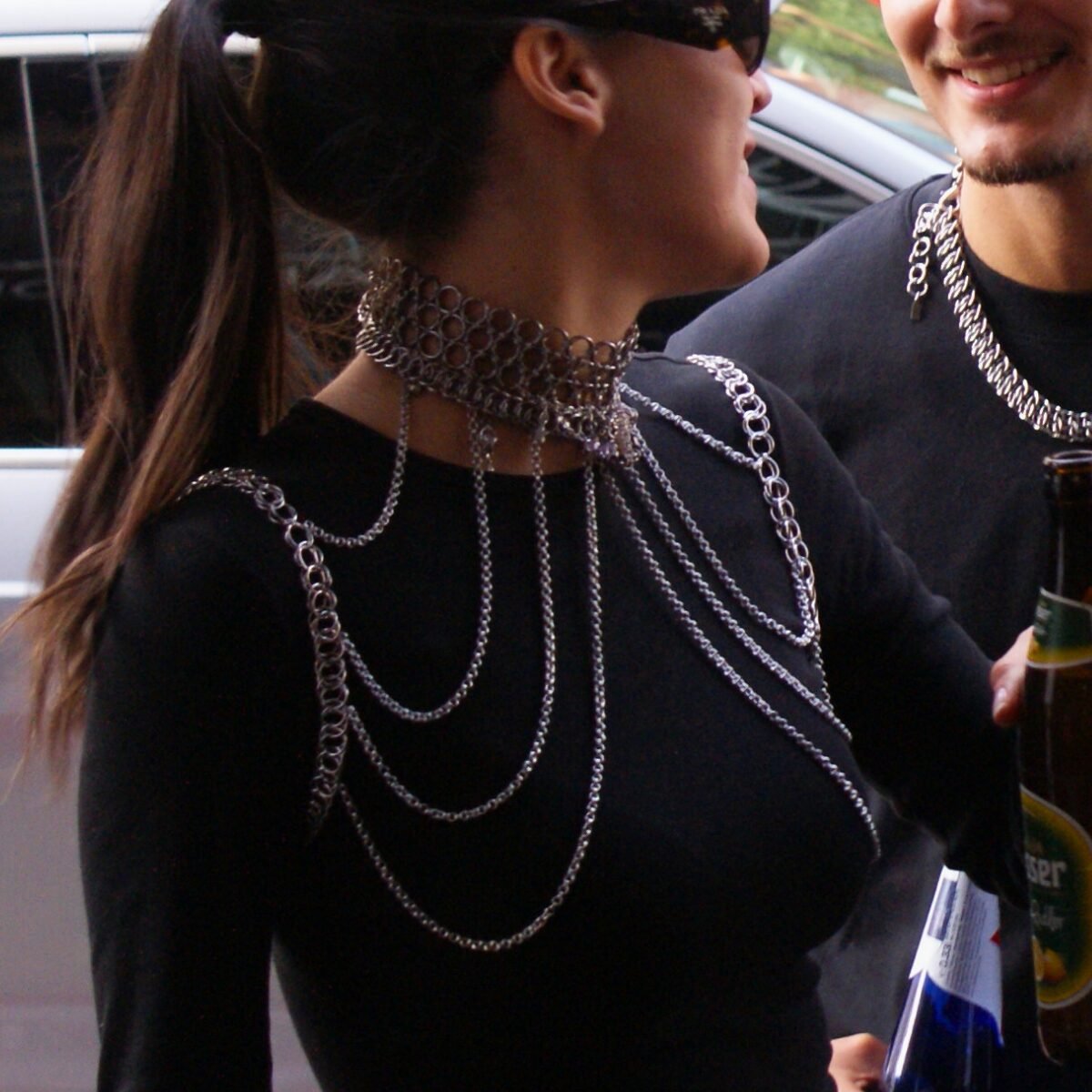 Valentina chainmaille necklace image 3
