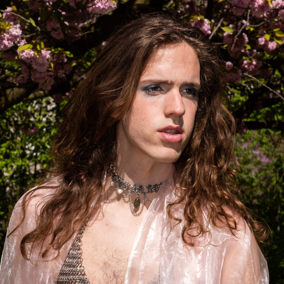 Engel chainmaille necklace