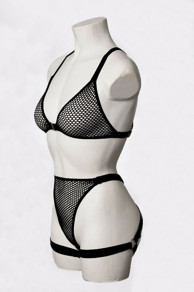 Strappy Lingerie Set SideFront