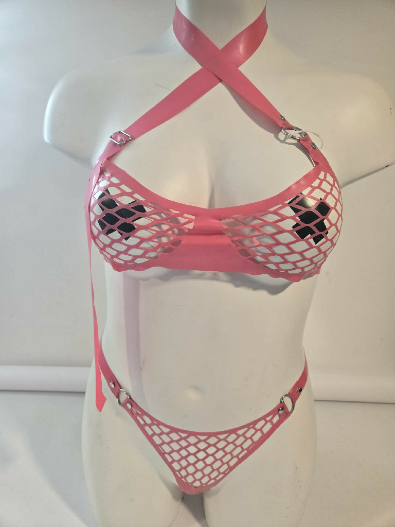 Latex Net Bra - SHOWROOM