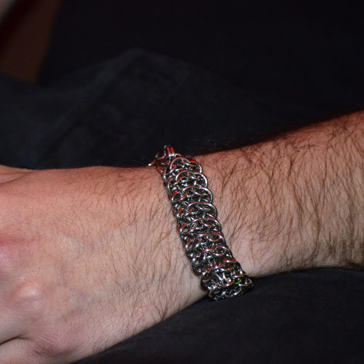 Fawn chainmaille bracelet image 3