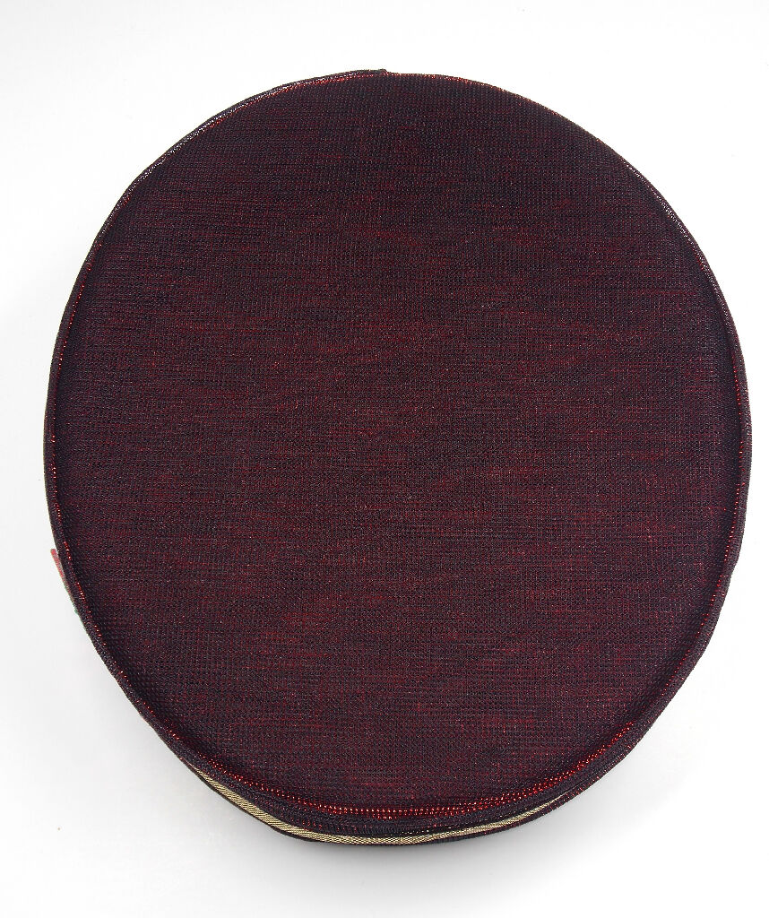 Red gold bell hop hat6