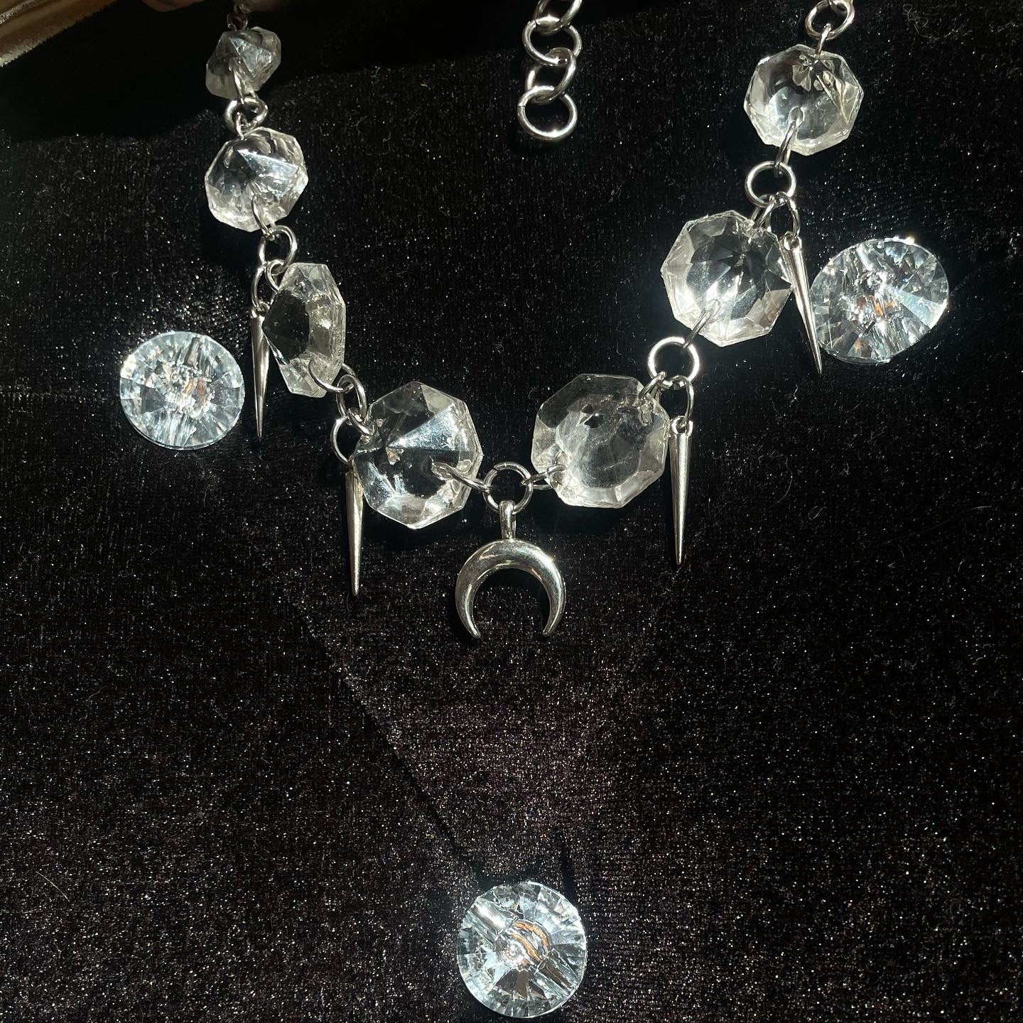 Glass Moon necklace