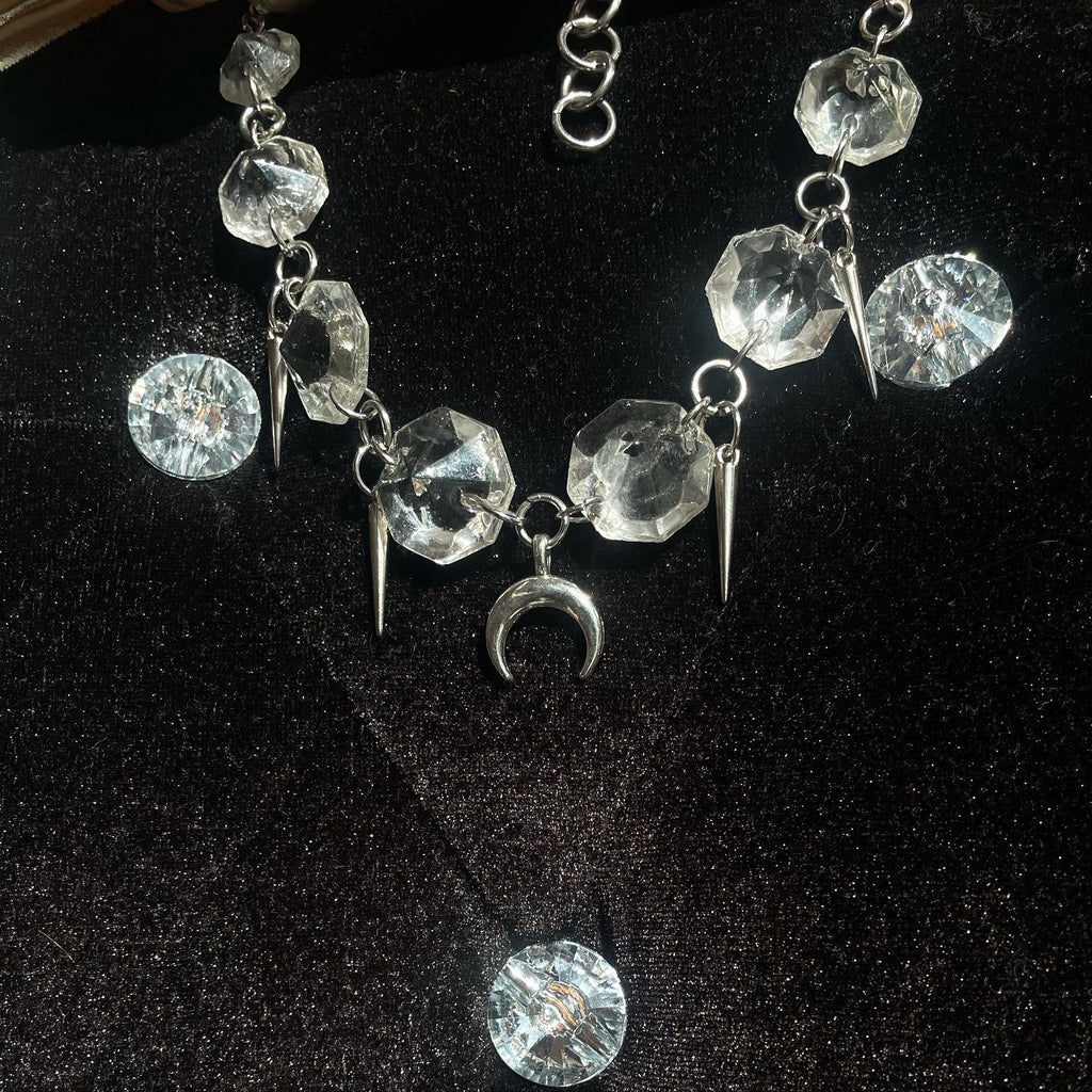 Glass Moon necklace