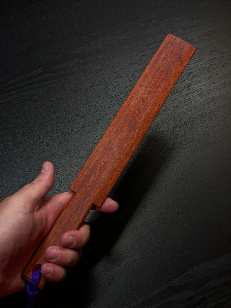 Mini Beveled Granadillo Spanking Paddle