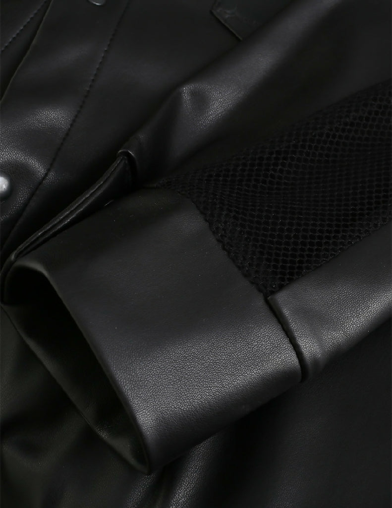 koszula_meska_slim_fit_taliowana_skorzana_z_ekoskory_bdsm_master_dominant_fetish_detal