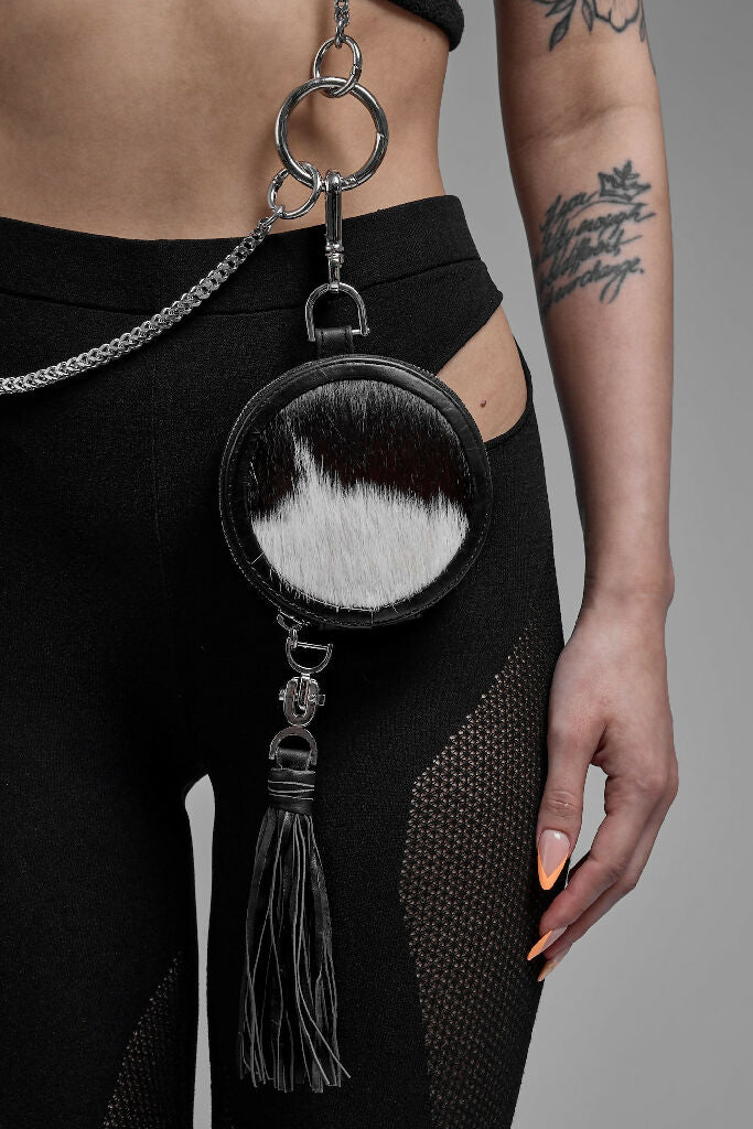 Disco bag perlensau blackand white  copy