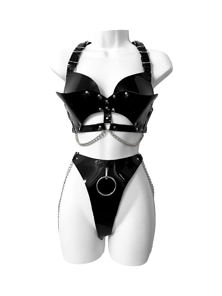 INNANA SET - BLACK AND SILVER