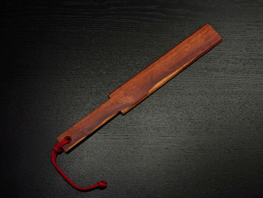 Mini Streaked Granadillo Spanking Paddle