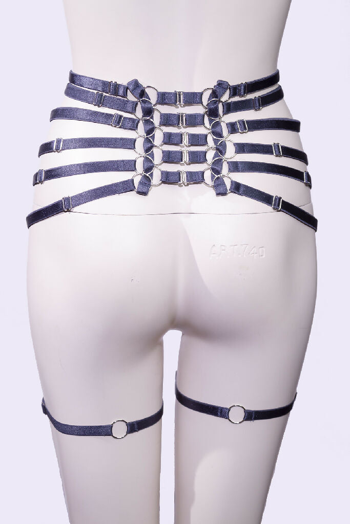 ALTAR: shibari-inspired harness belt and thigh garters, 8 colors Charmskool Shop ALTAR: shibari-inspired harness belt and thigh garters, 8 colors Charmskool Shop