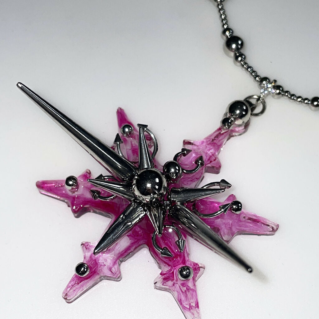 Aurora Spike necklace ( 4 different colors )