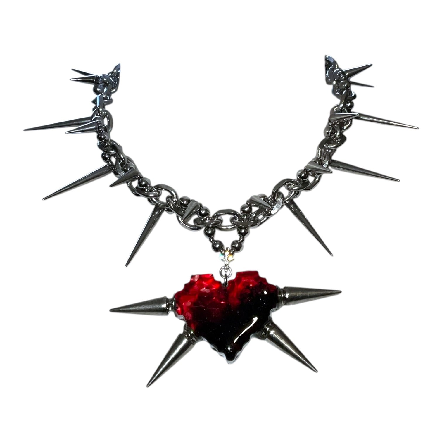 Deadly bleeding heart Necklace