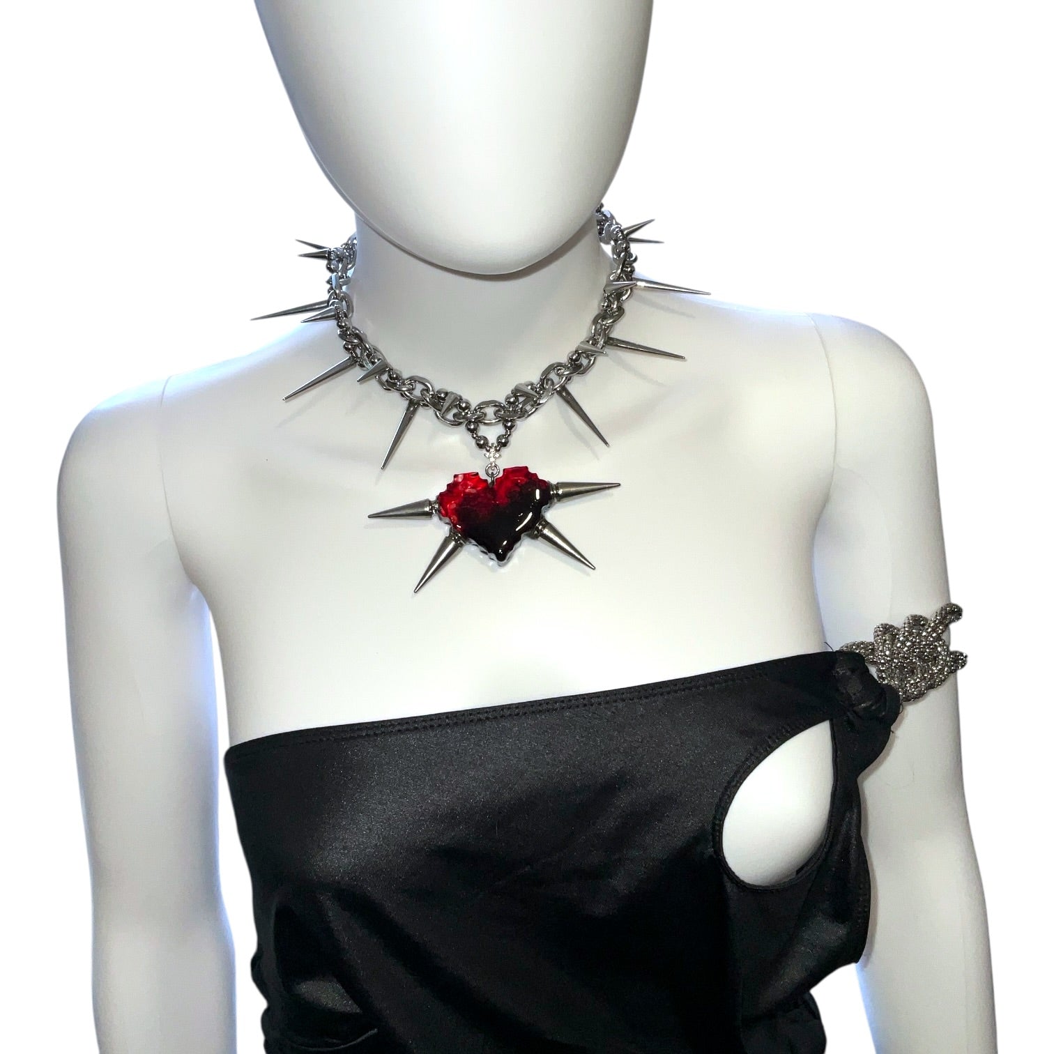 Deadly bleeding heart Necklace