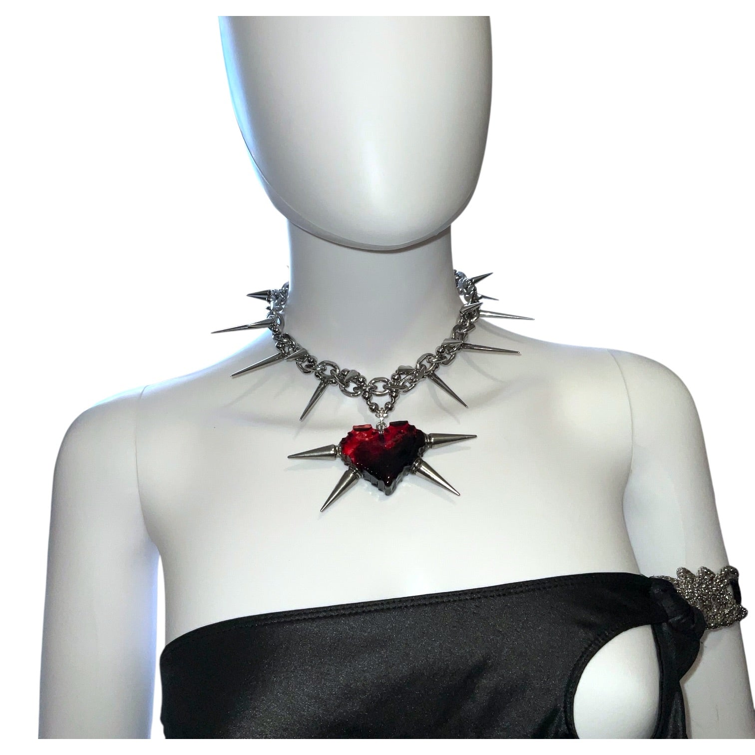 Deadly bleeding heart Necklace