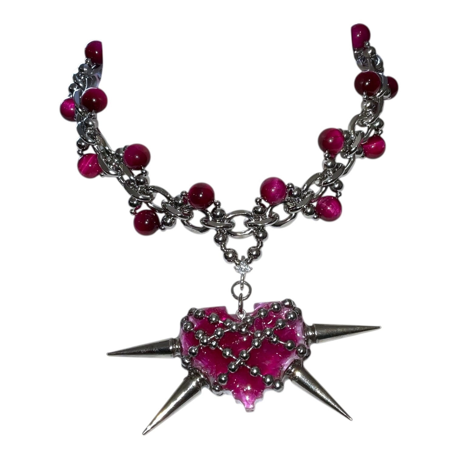 THE SHACKLED HEART necklace