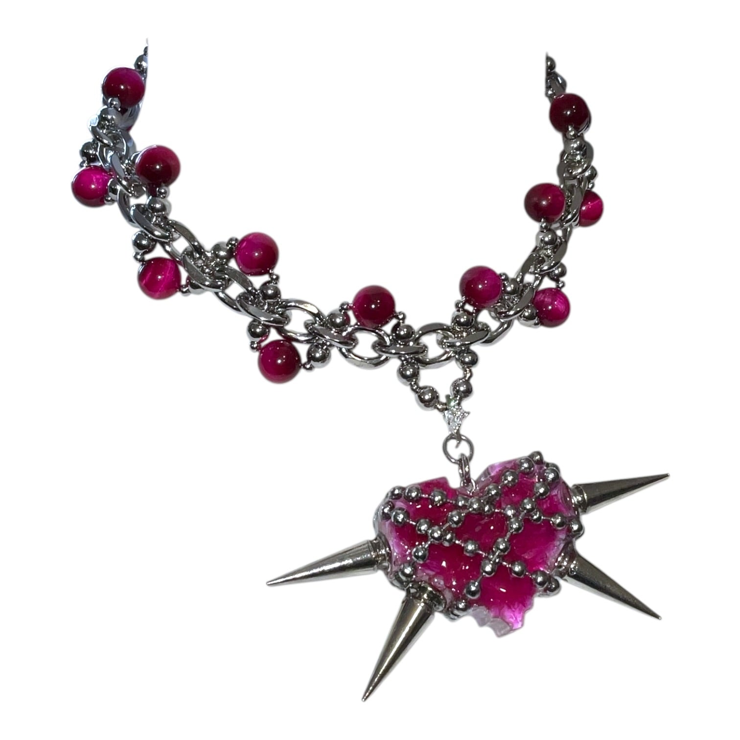 THE SHACKLED HEART necklace