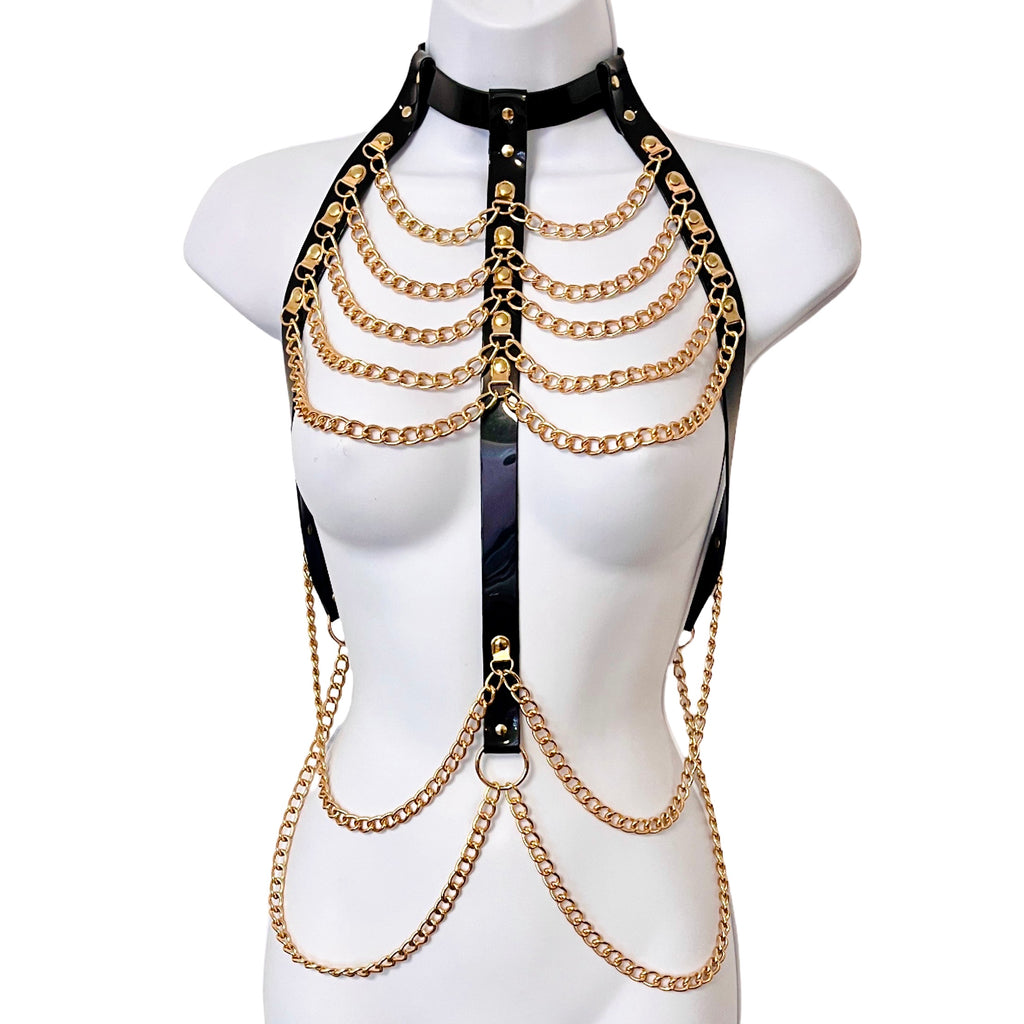 CHAIN WARRIOR HARNESS - Gold