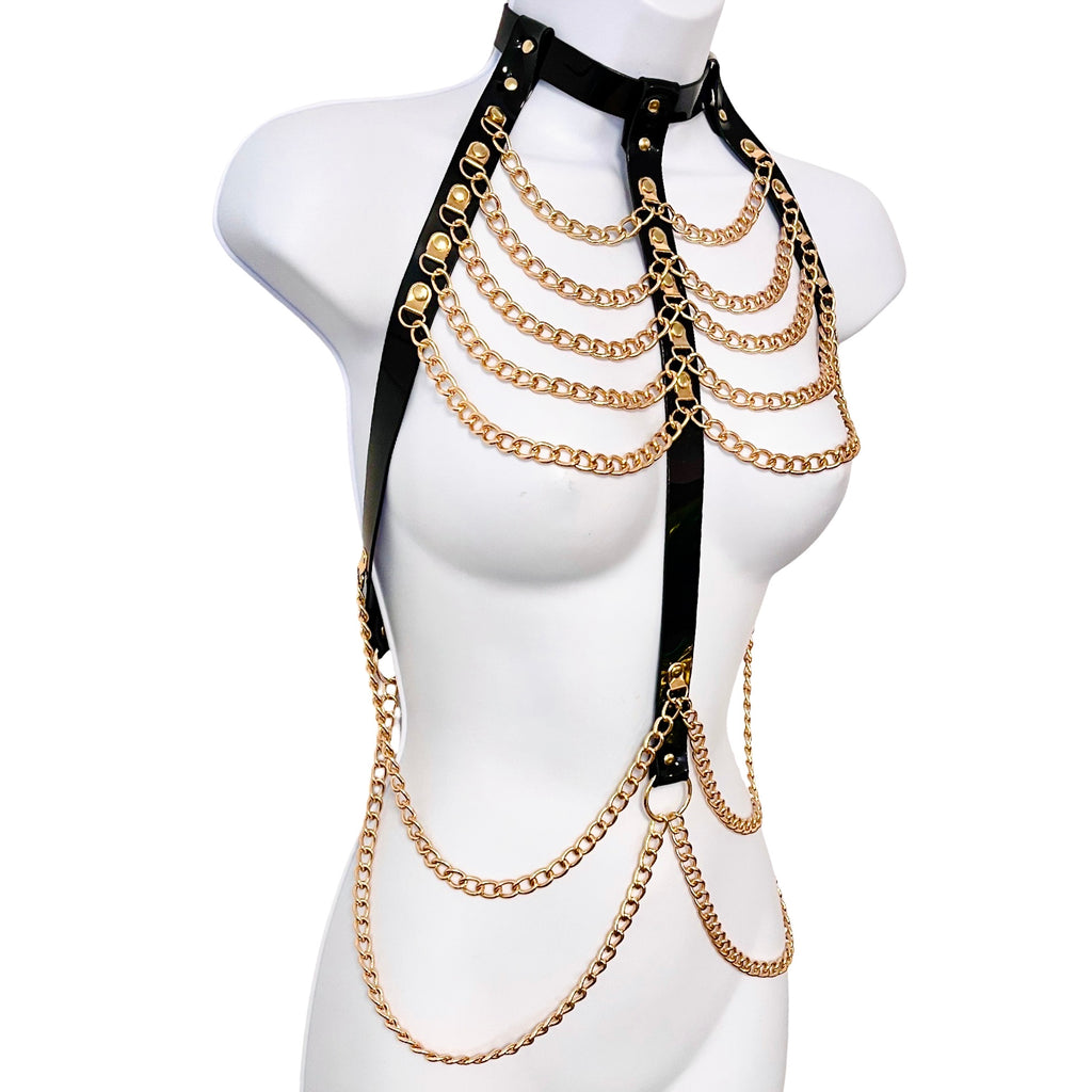 CHAIN WARRIOR HARNESS - Gold