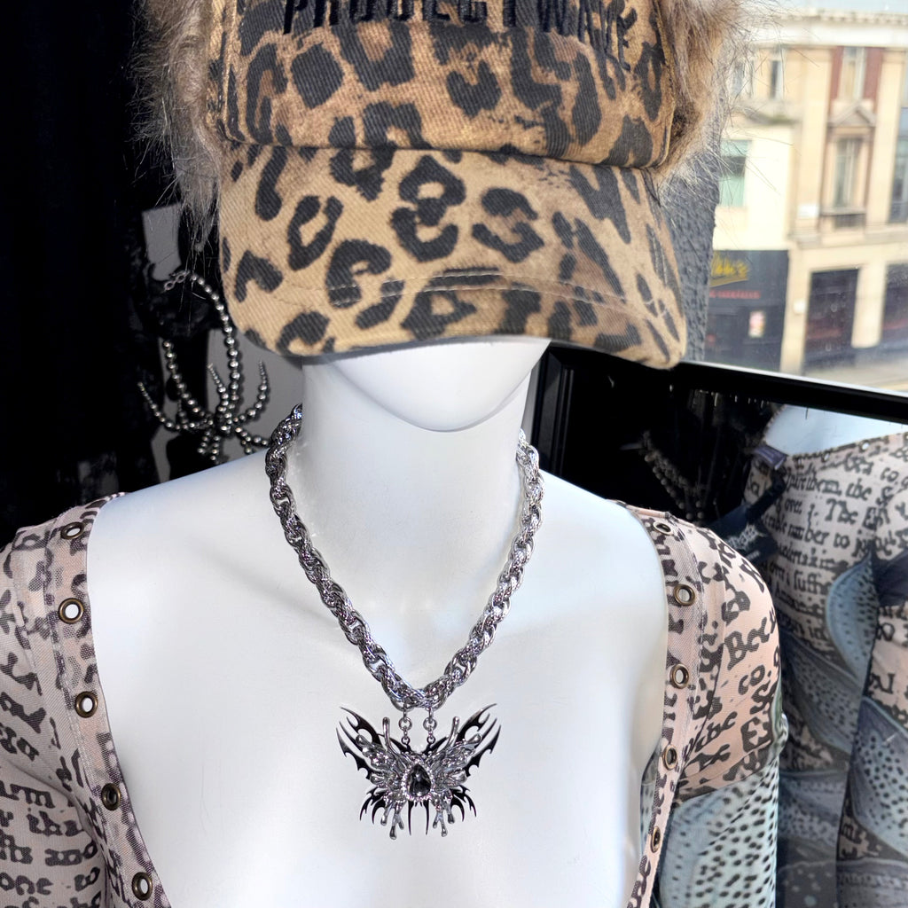 Angel’s wings Necklace black