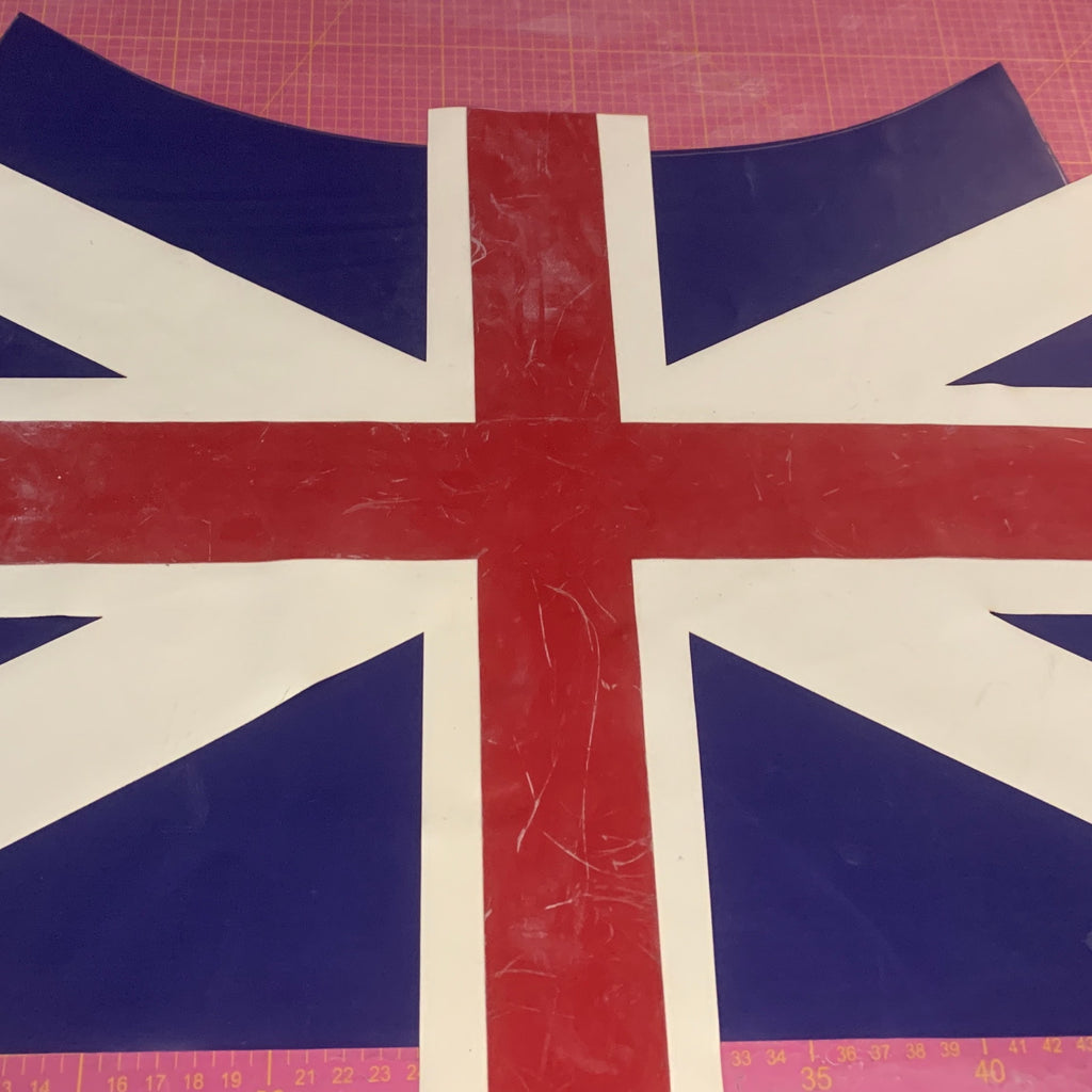 Union Jack Latex Mini Skirt - SHOWROOM