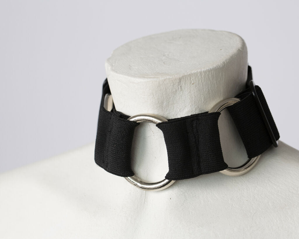 vegan-choker-adjustable-straps-black-thalia-iona-smith-scott