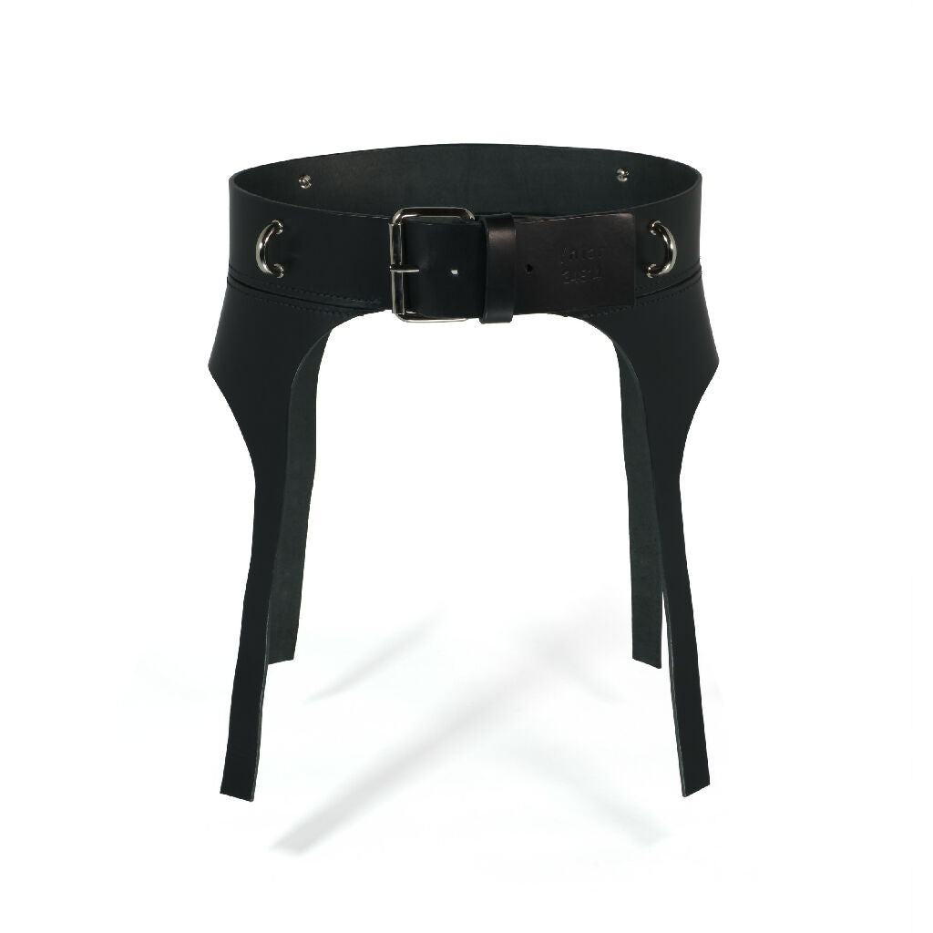 Leather Belt Suspenders