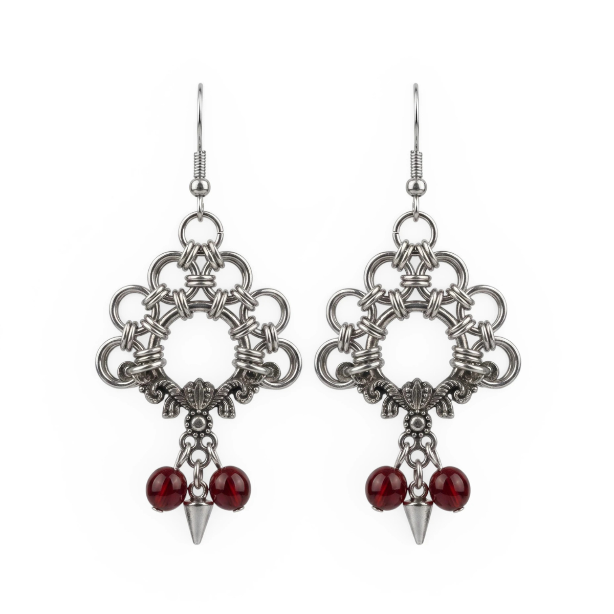 Juliana chainmaille earrings