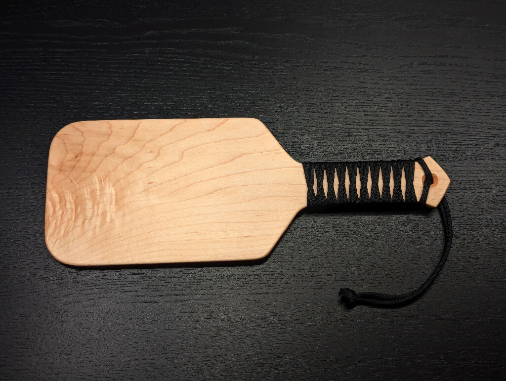 Studded Maple Spanking Paddle