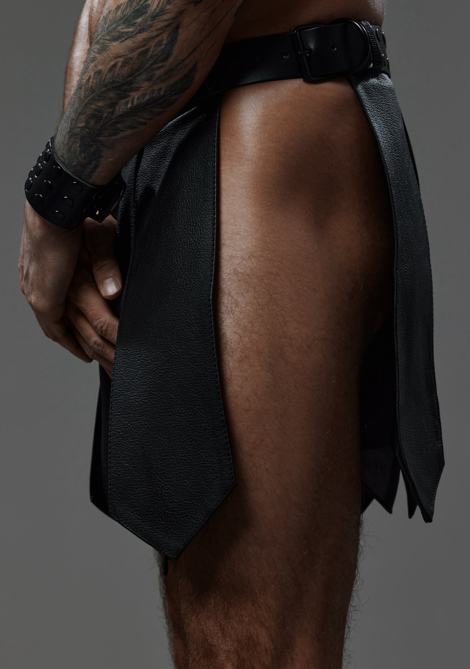 Leather Kilt “Russell"