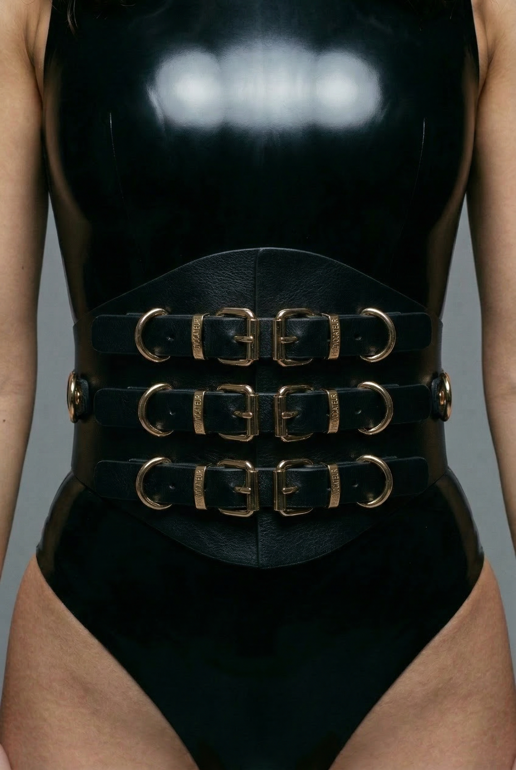 Leather Corset Belt "MEGHAN"