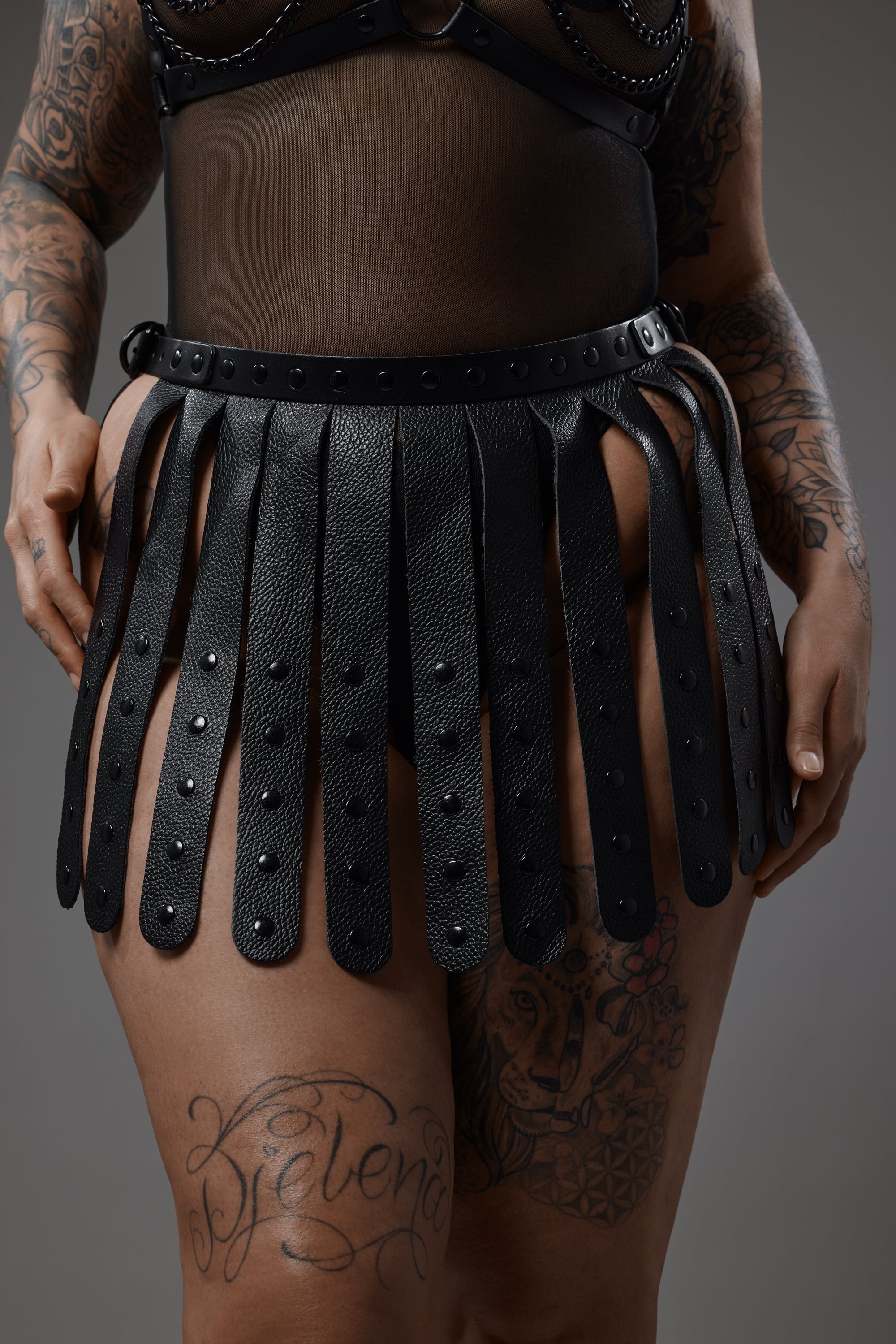 Leather Skirt "ROXY"