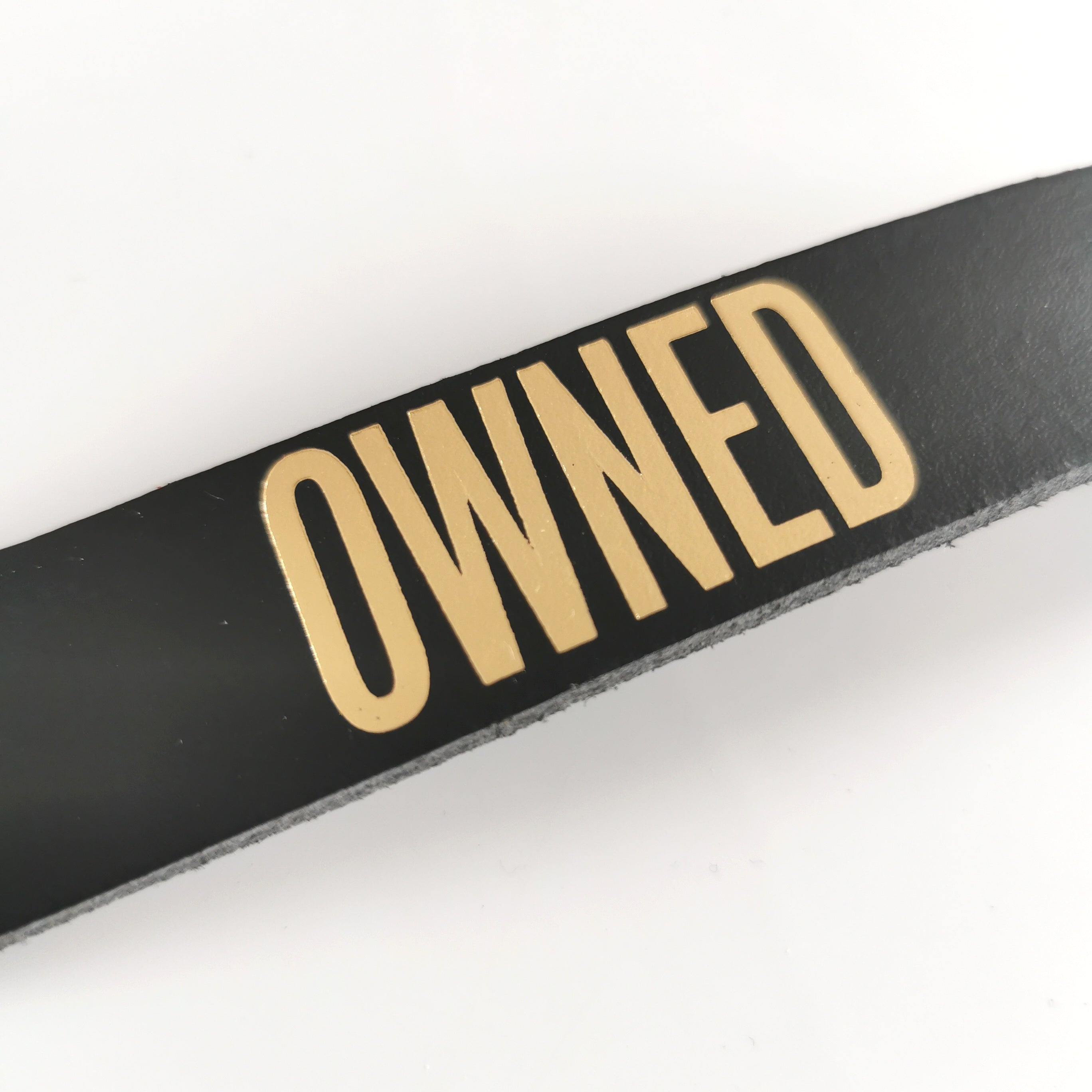 BDSM Collar for Sub “Owned”