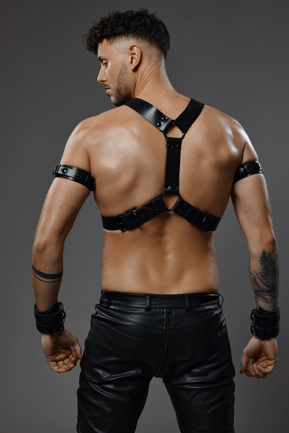 Leather Harness for Men “DAX”