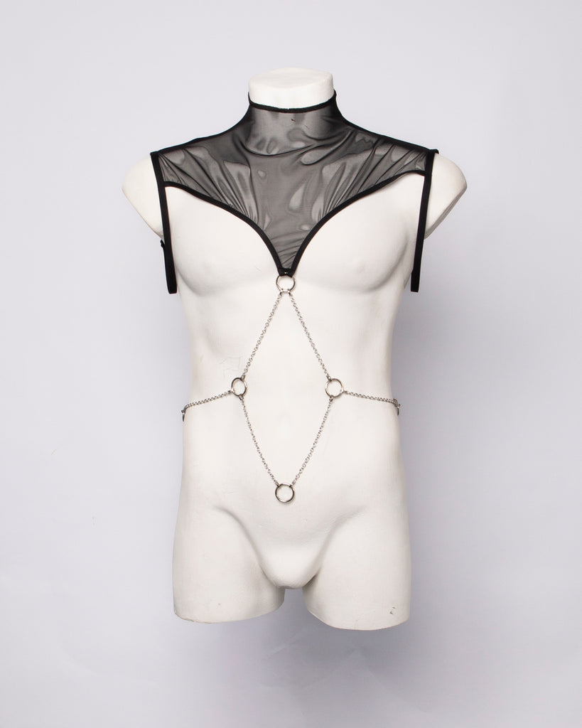 Chain Detail Mesh Top – ARES