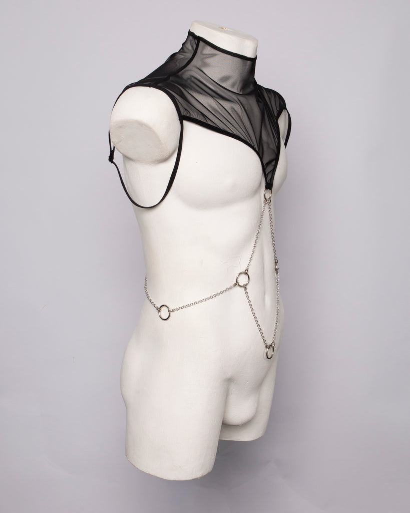 Chain Detail Mesh Top – ARES