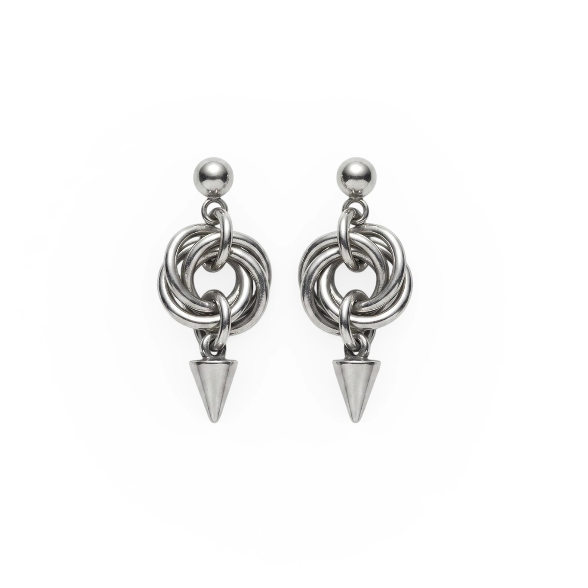 Minsk chainmaille earrings
