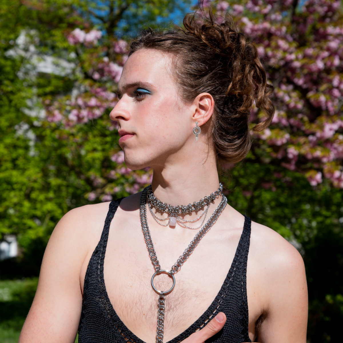 Minsk chainmaille earrings