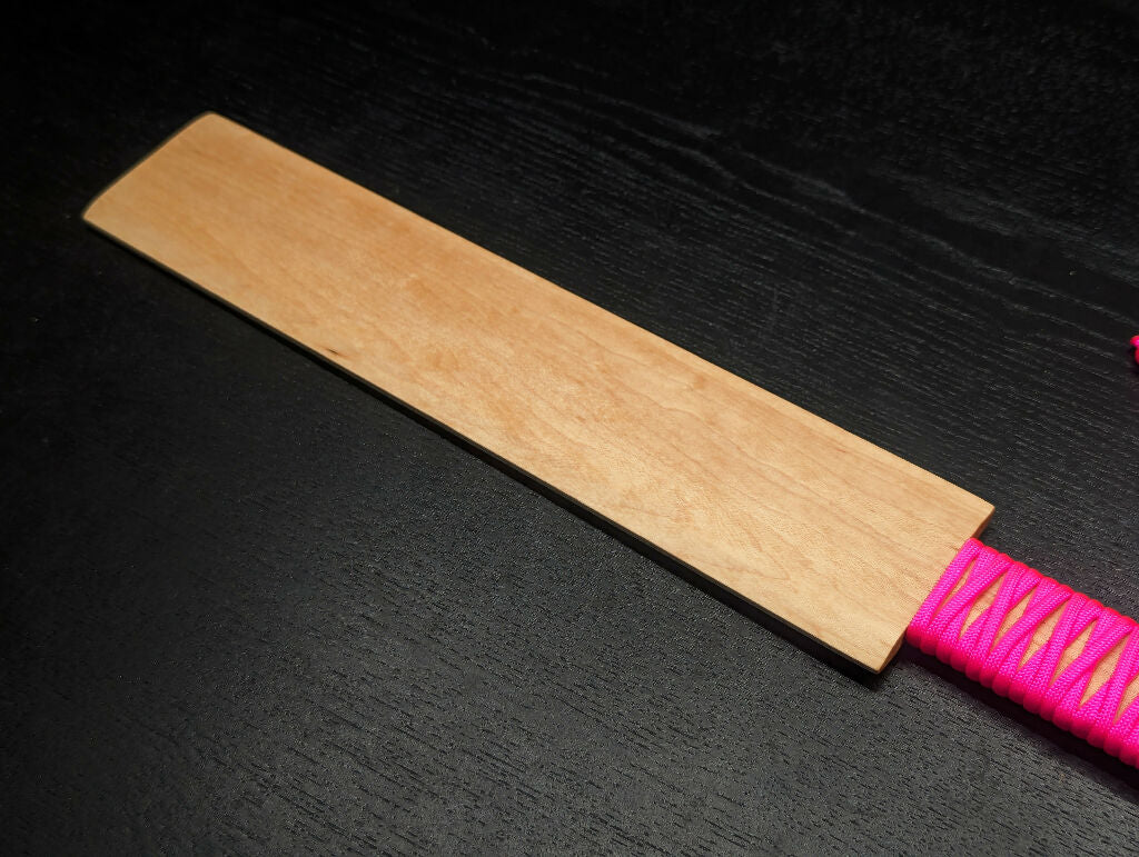 Pink Maple Spanking Paddle