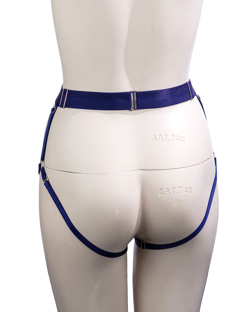 EROTIA: harness belt + leg garters